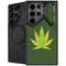 Marijuana Leaf Light Green Galaxy S25 Ultra Kickstand Case
